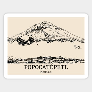Popocatépetl - Mexico Magnet